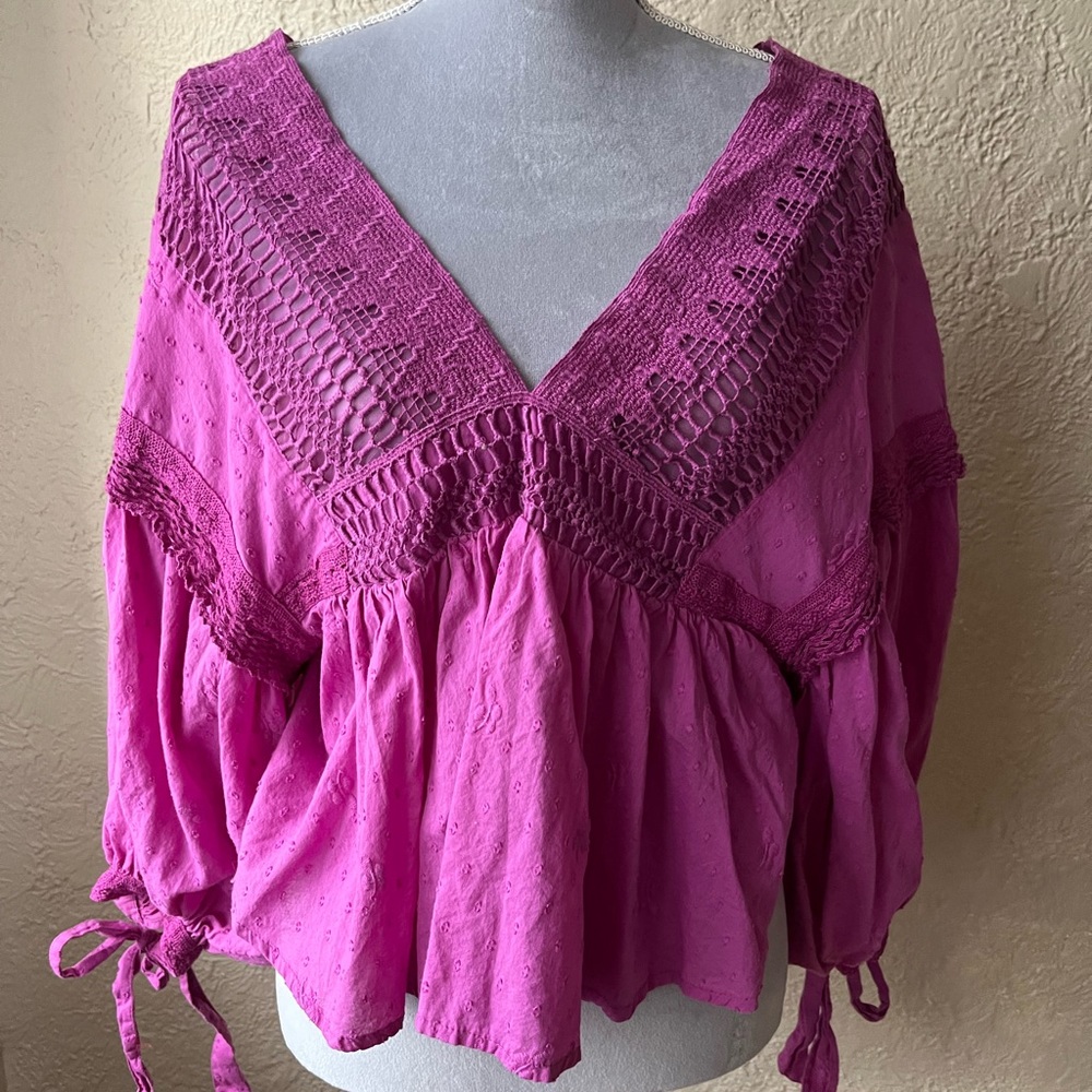 Free People Blouse🩷🩷🩷